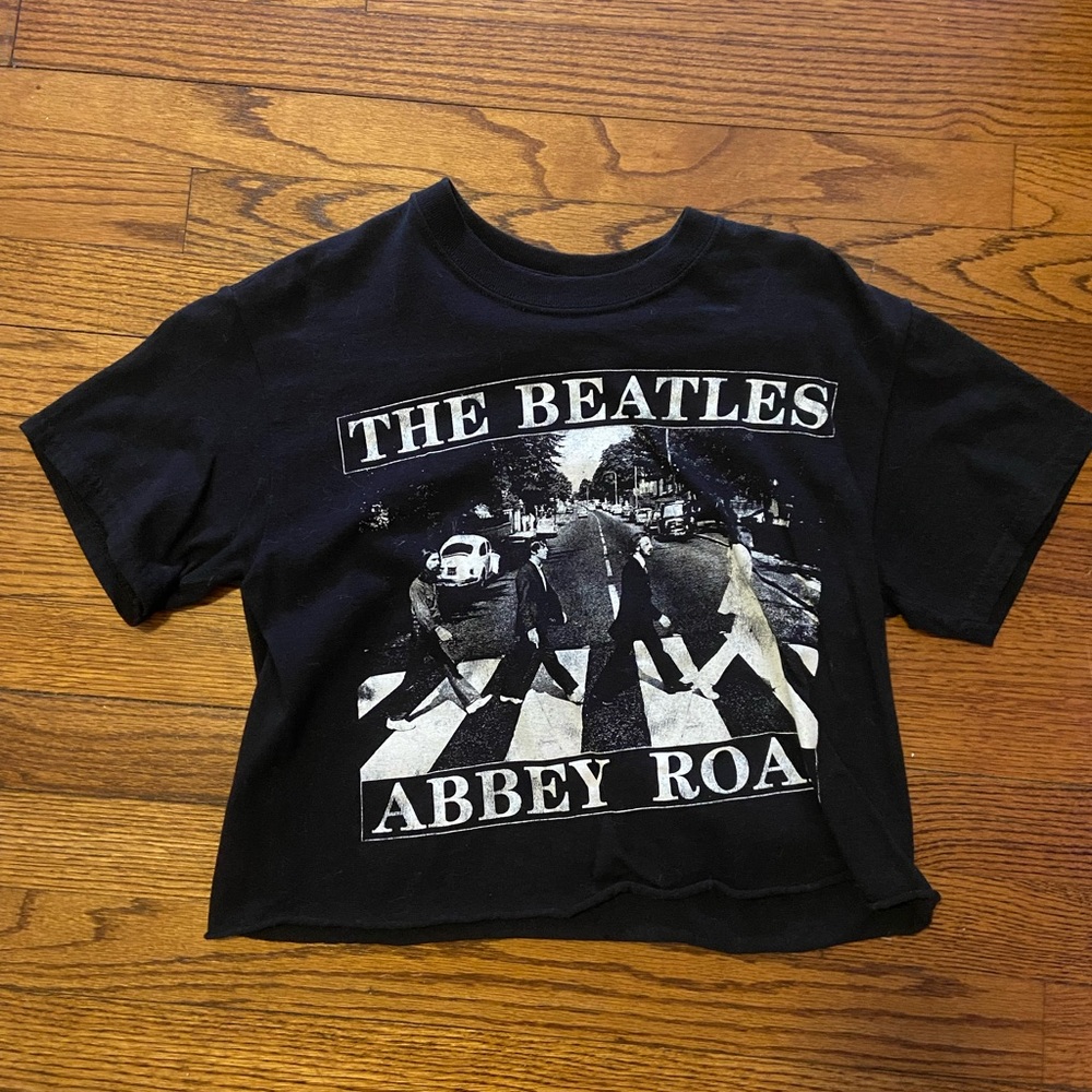 The Beatles crop top